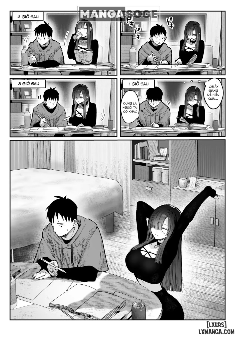 Oshiete Ageru ~Kyonyuu Bijin Onee-san to Rouninsei no Boku no OO na Ohanashi Zenpen~ 