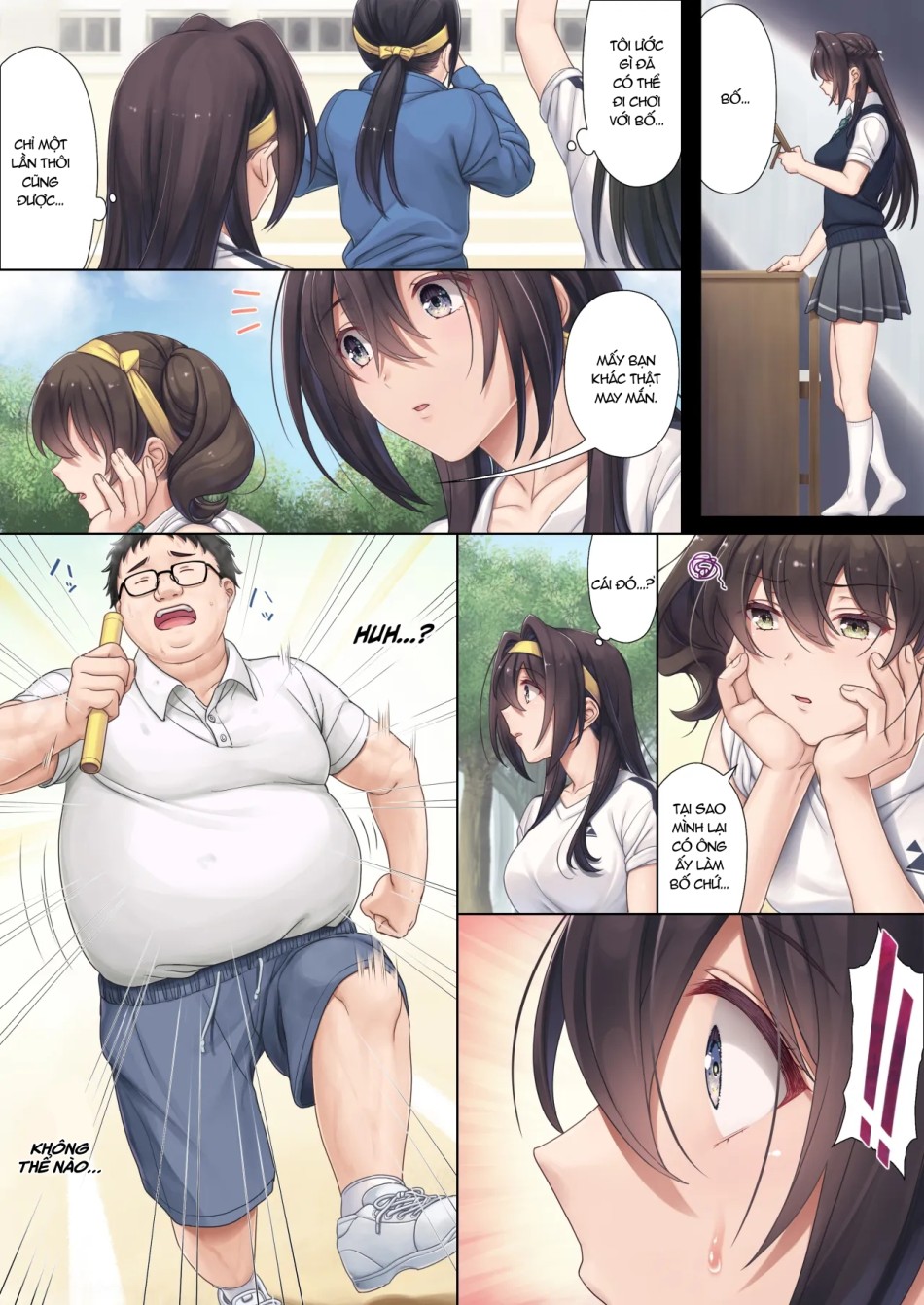 Lớp trưởng lớp con gái tôi muốn có một người bố. 