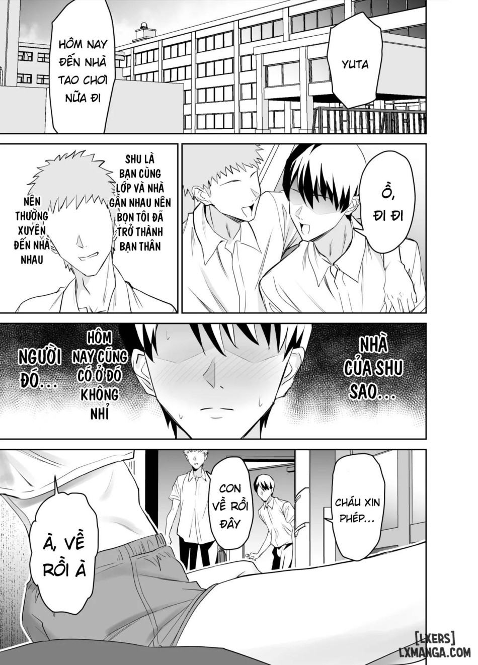 Tomodachi no Gal Mama wa Musuko ni Kakurete Ore no Dekachin wo Kuimakuru. 