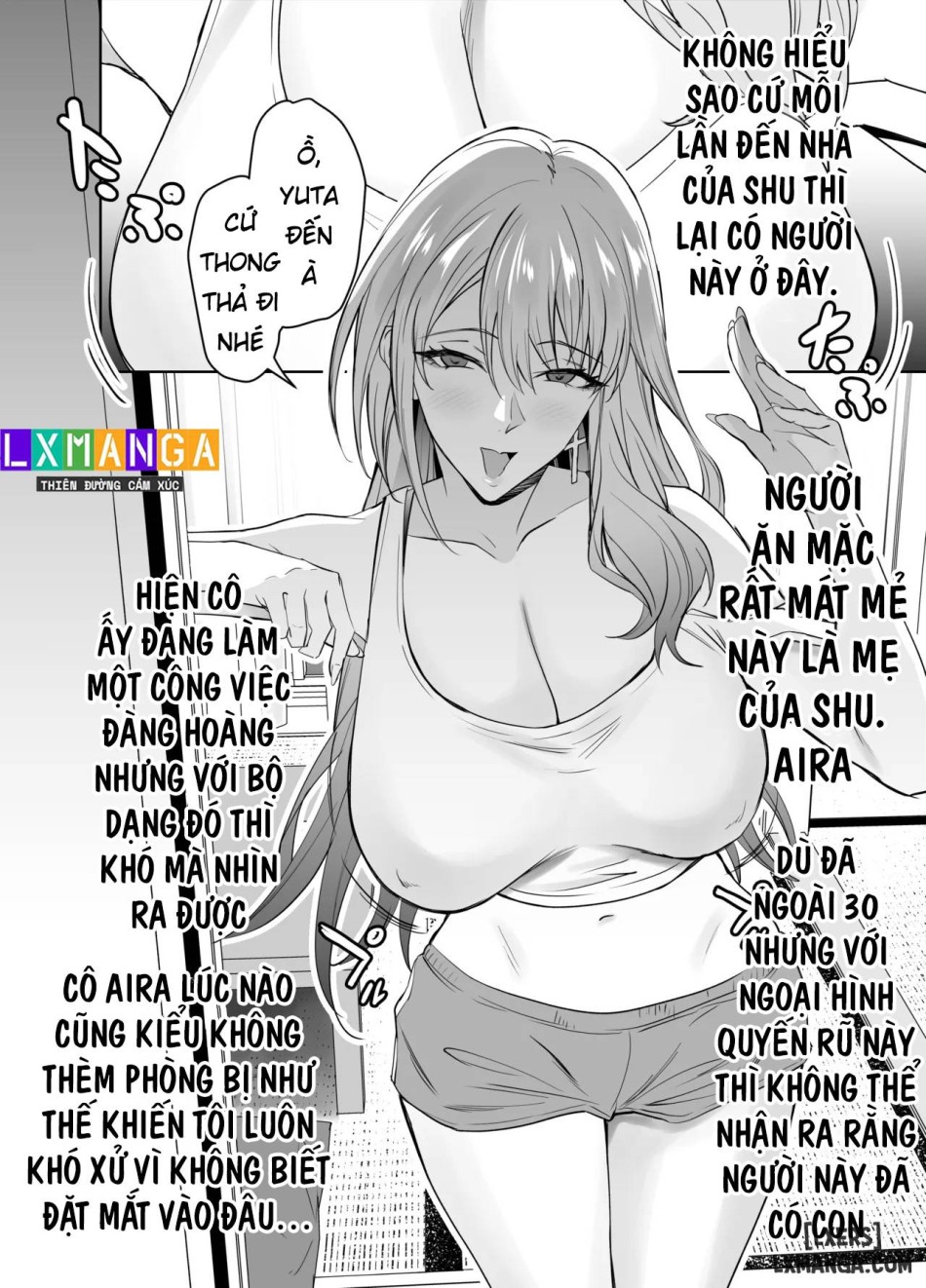 Tomodachi no Gal Mama wa Musuko ni Kakurete Ore no Dekachin wo Kuimakuru. 