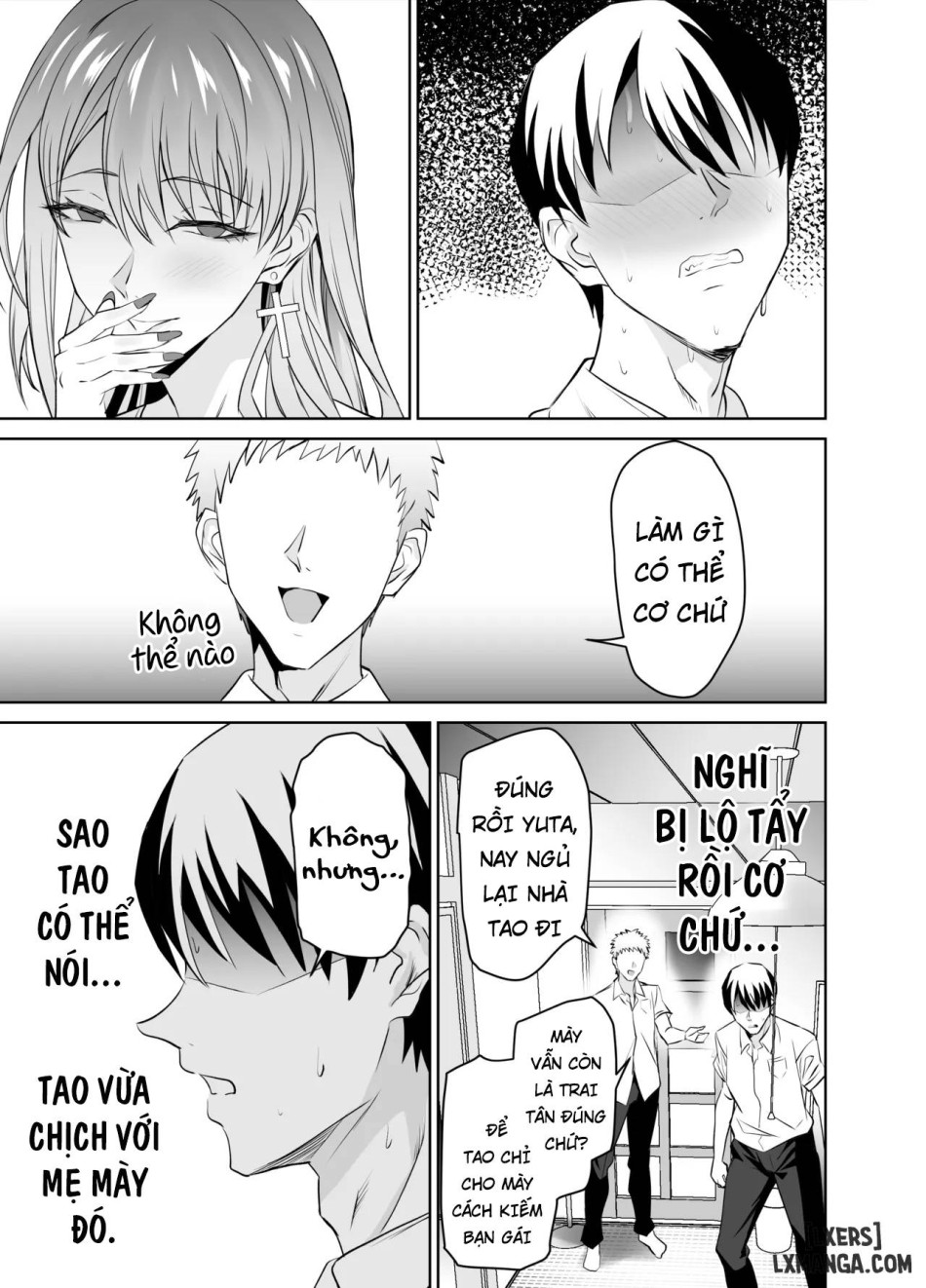 Tomodachi no Gal Mama wa Musuko ni Kakurete Ore no Dekachin wo Kuimakuru. 