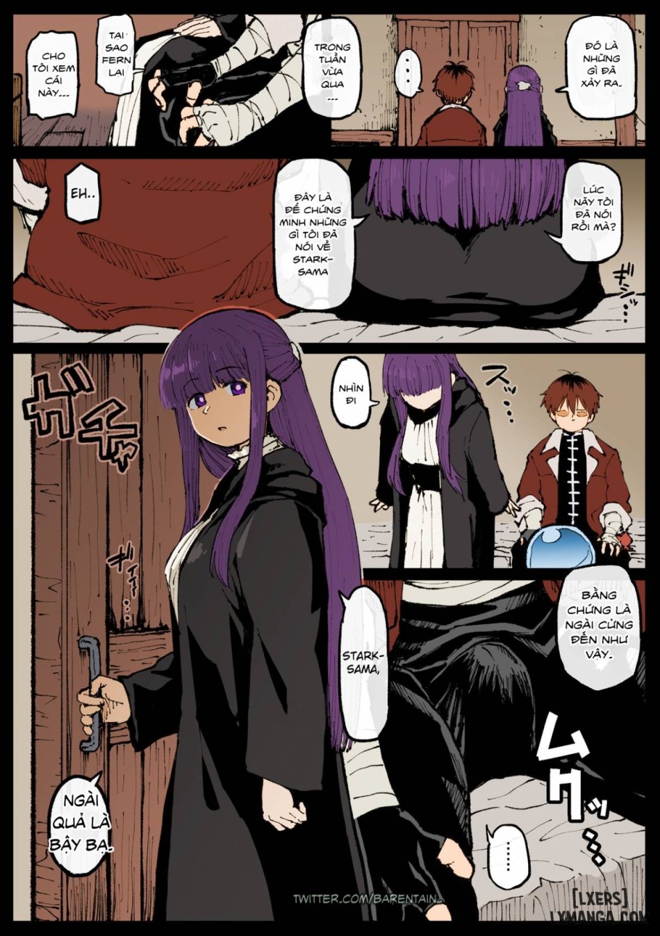 Ganbatta Fern-san 