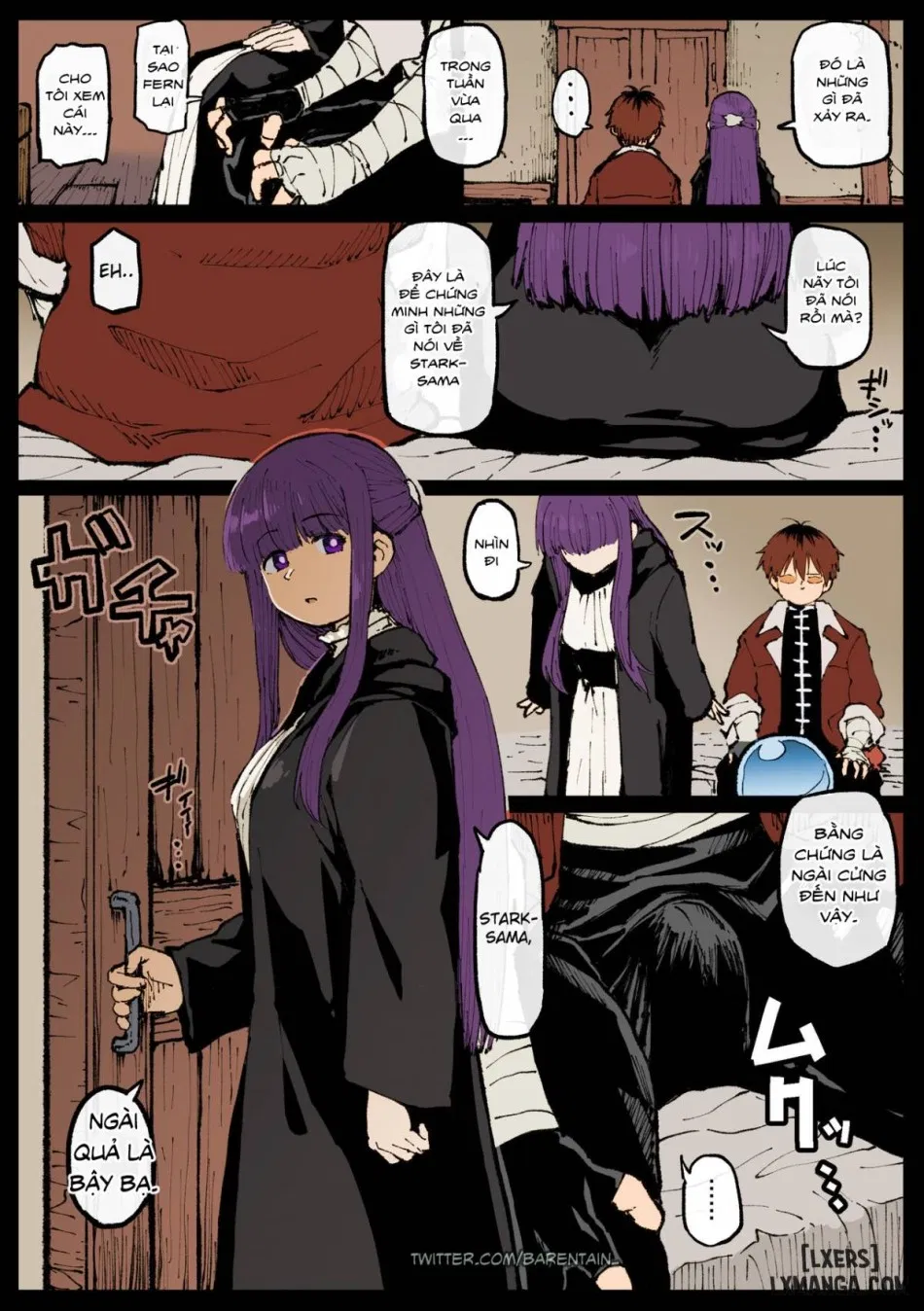 Ganbatta Fern-san 