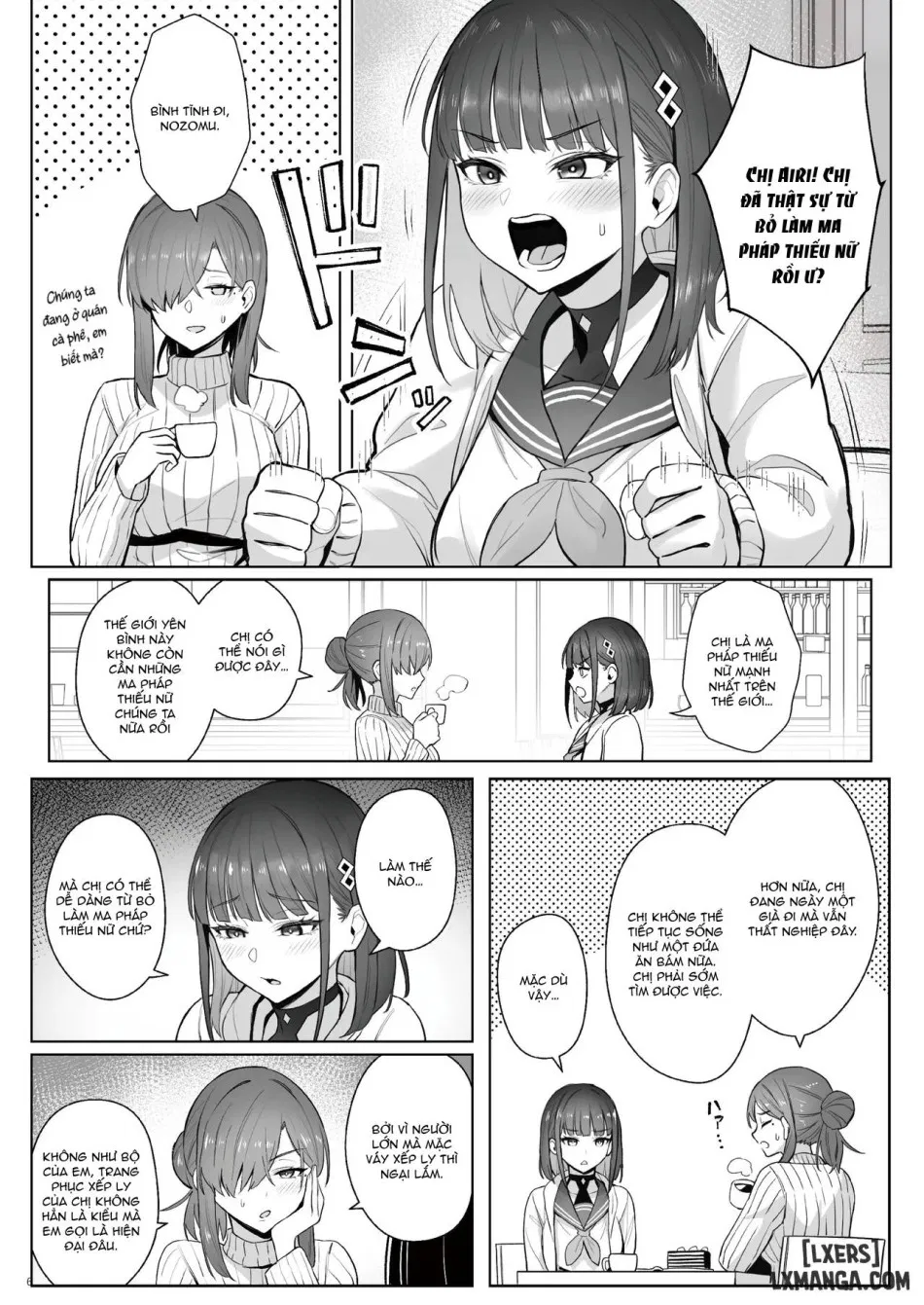 Moto Mahou Shoujo no Shigoto Hanashi Ao Zenjitsutan 
