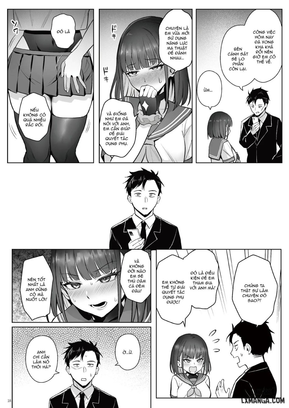 Moto Mahou Shoujo no Shigoto Hanashi Ao Zenjitsutan 