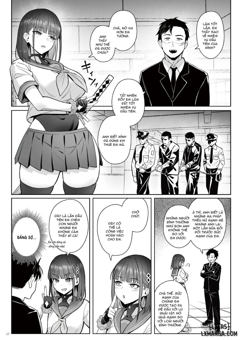 Moto Mahou Shoujo no Shigoto Hanashi Ao Zenjitsutan 