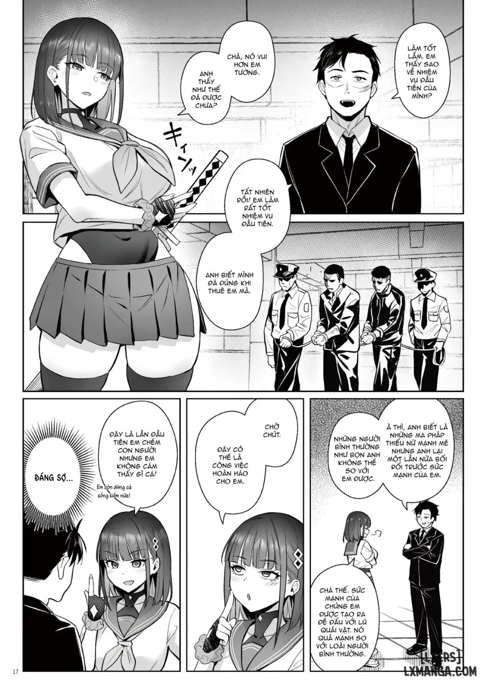 Moto Mahou Shoujo no Shigoto Hanashi Ao Zenjitsutan 