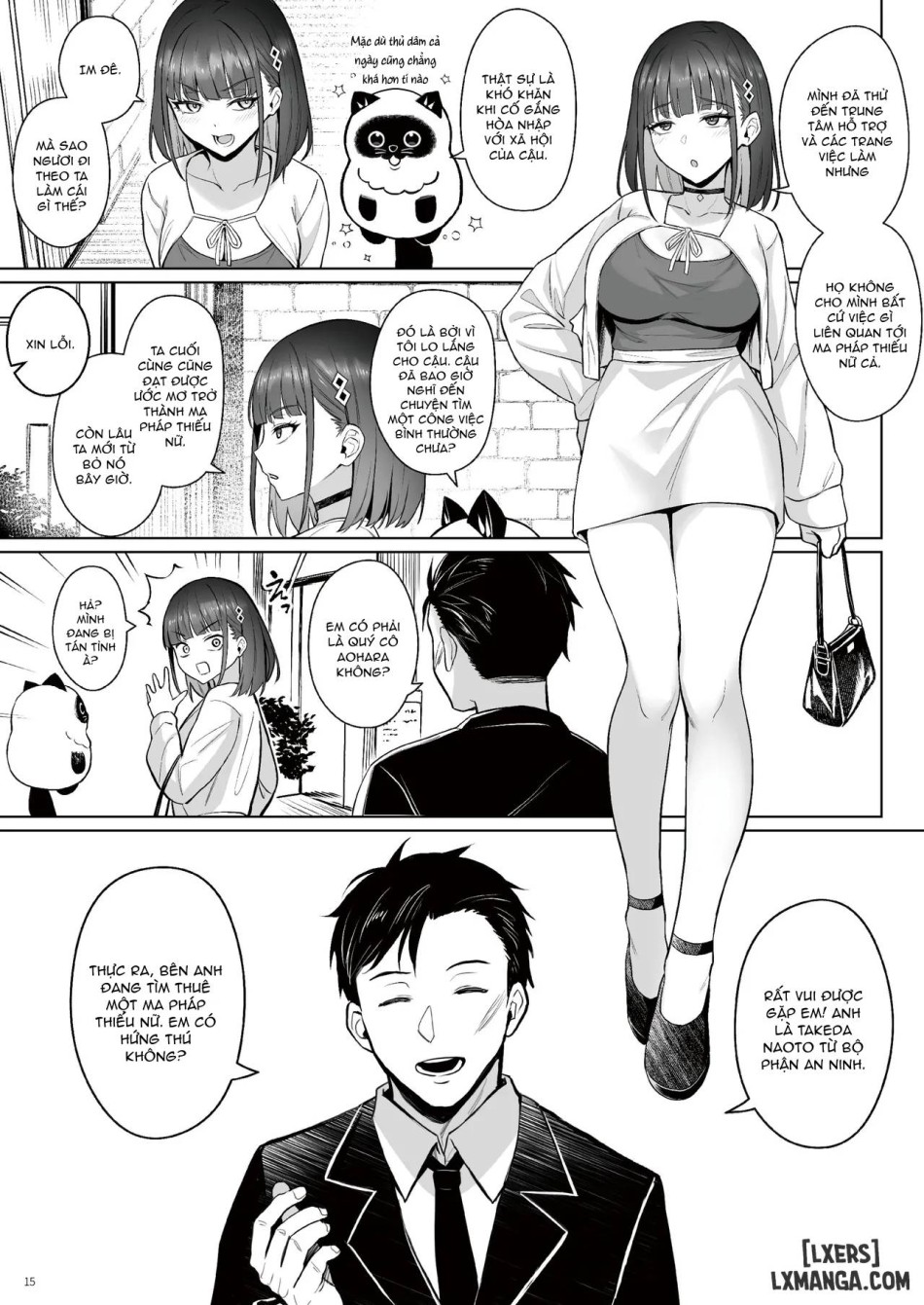 Moto Mahou Shoujo no Shigoto Hanashi Ao Zenjitsutan 