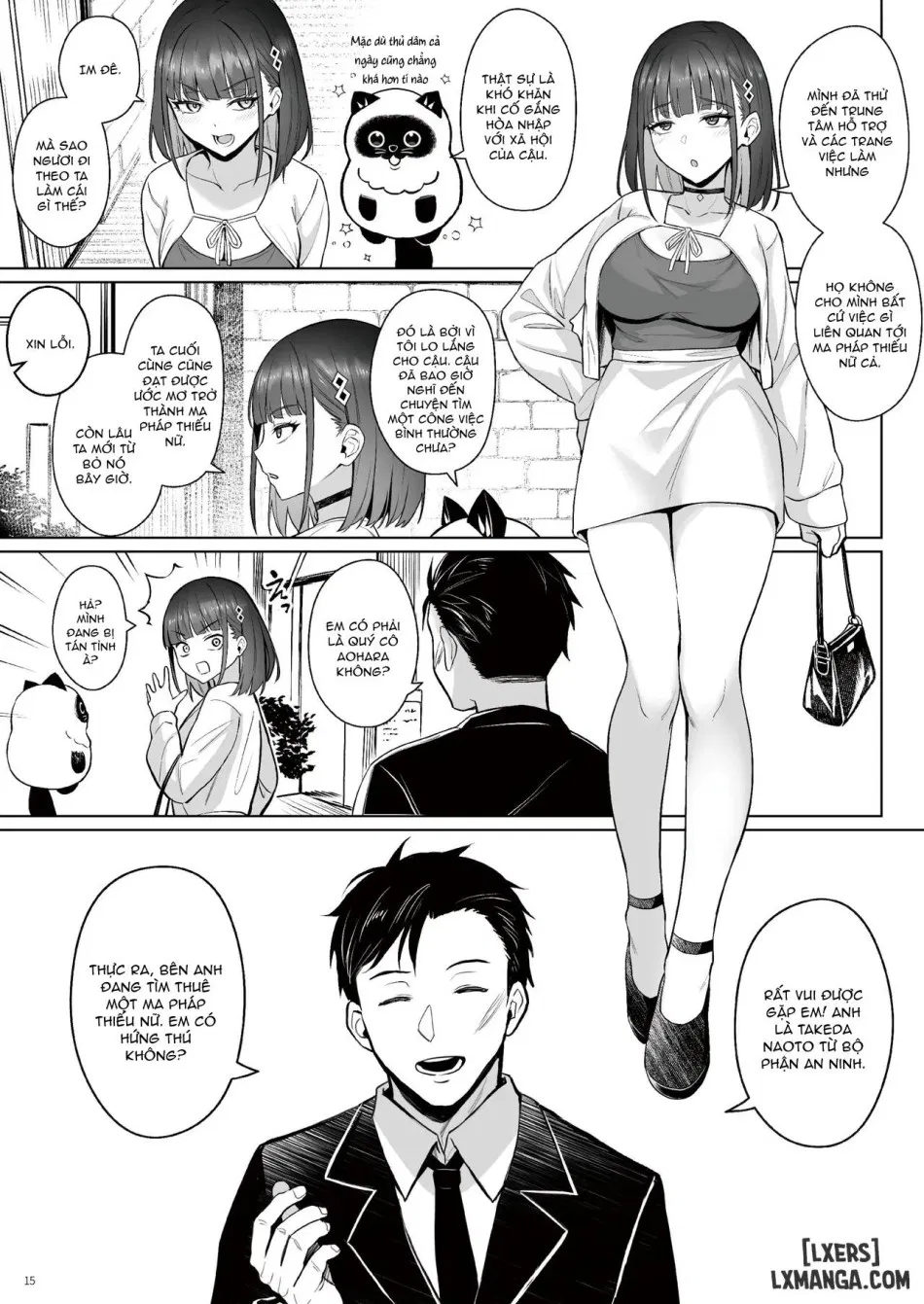 Moto Mahou Shoujo no Shigoto Hanashi Ao Zenjitsutan 