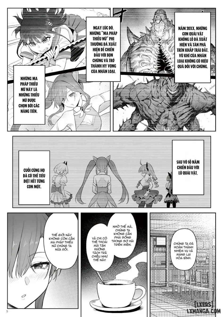 Moto Mahou Shoujo no Shigoto Hanashi Ao Zenjitsutan 