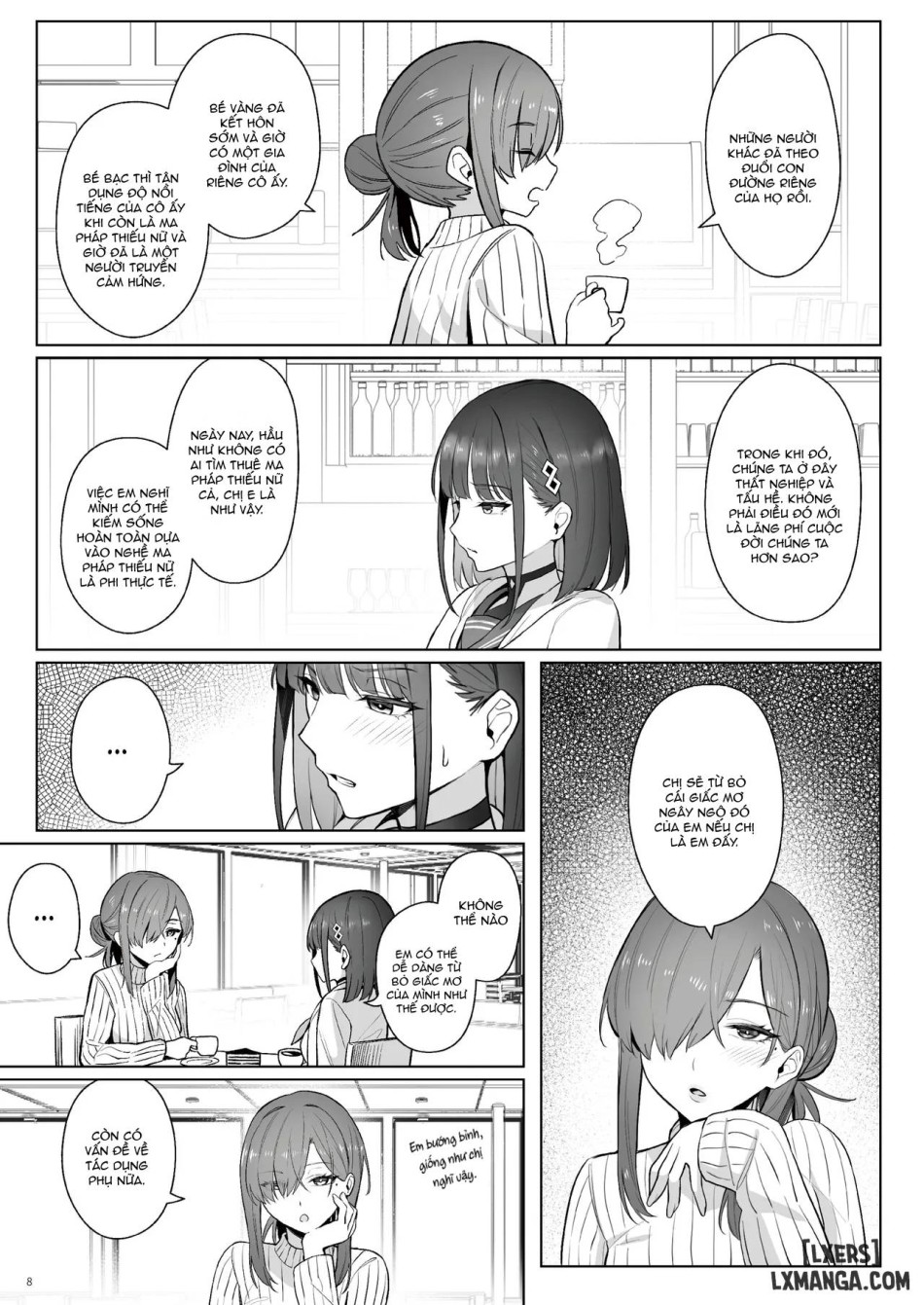 Moto Mahou Shoujo no Shigoto Hanashi Ao Zenjitsutan 