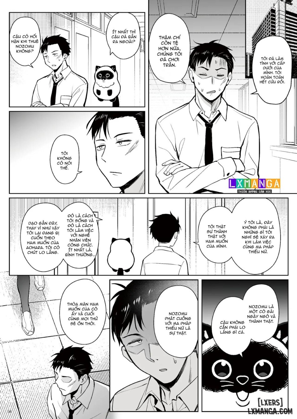 Moto Mahou Shoujo no Shigoto Hanashi Ao Zenjitsutan 