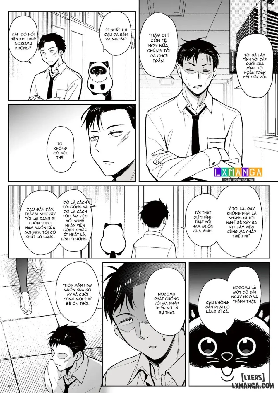 Moto Mahou Shoujo no Shigoto Hanashi Ao Zenjitsutan 