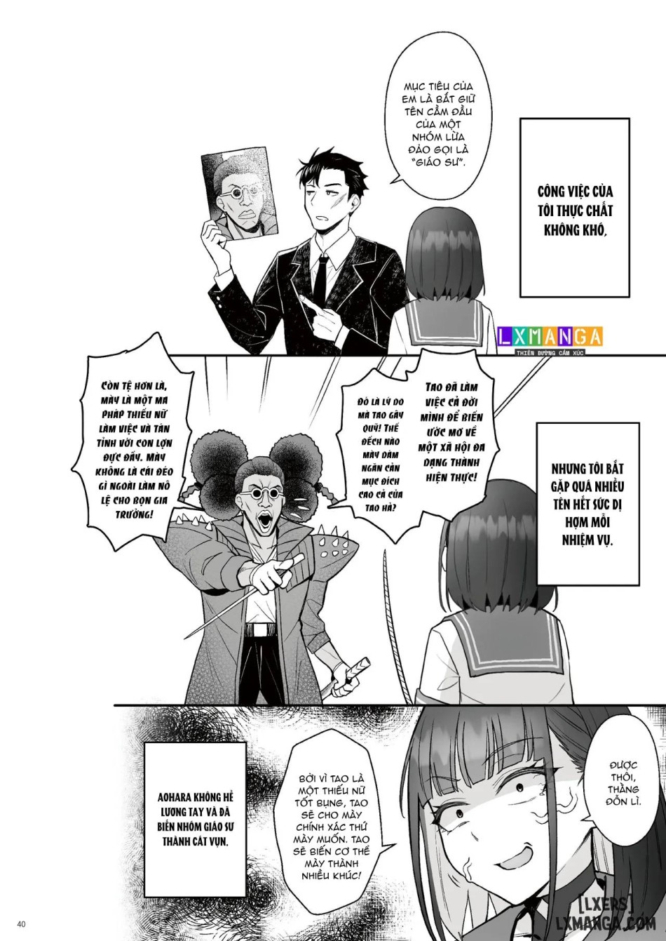 Moto Mahou Shoujo no Shigoto Hanashi Ao Zenjitsutan 