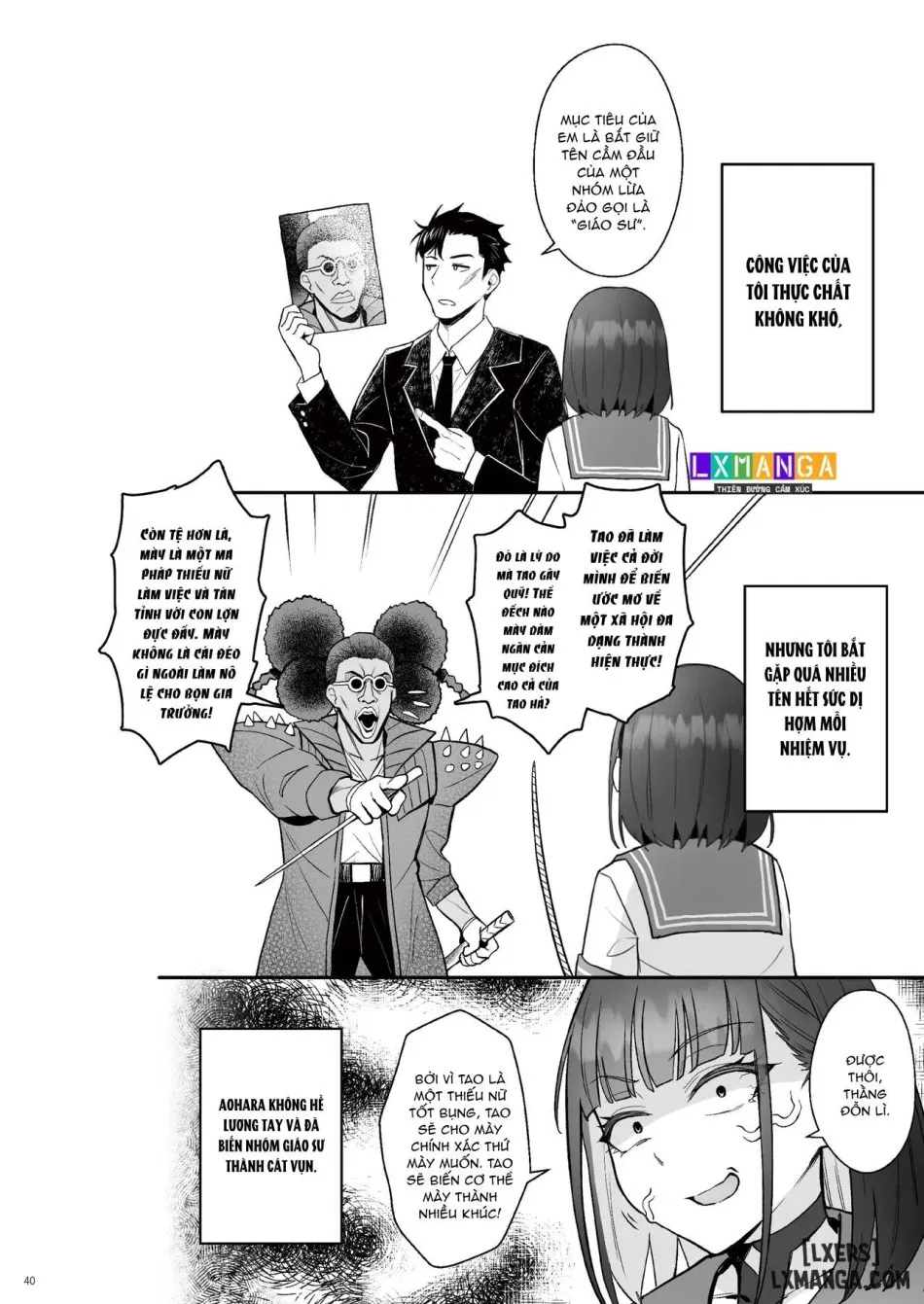 Moto Mahou Shoujo no Shigoto Hanashi Ao Zenjitsutan 