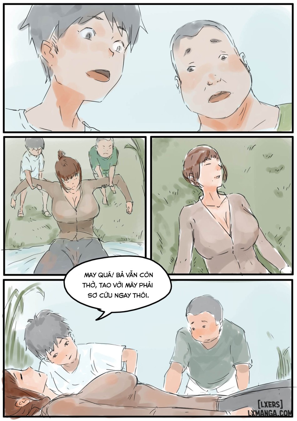 Kinki - Camping Romance- truyện màu 