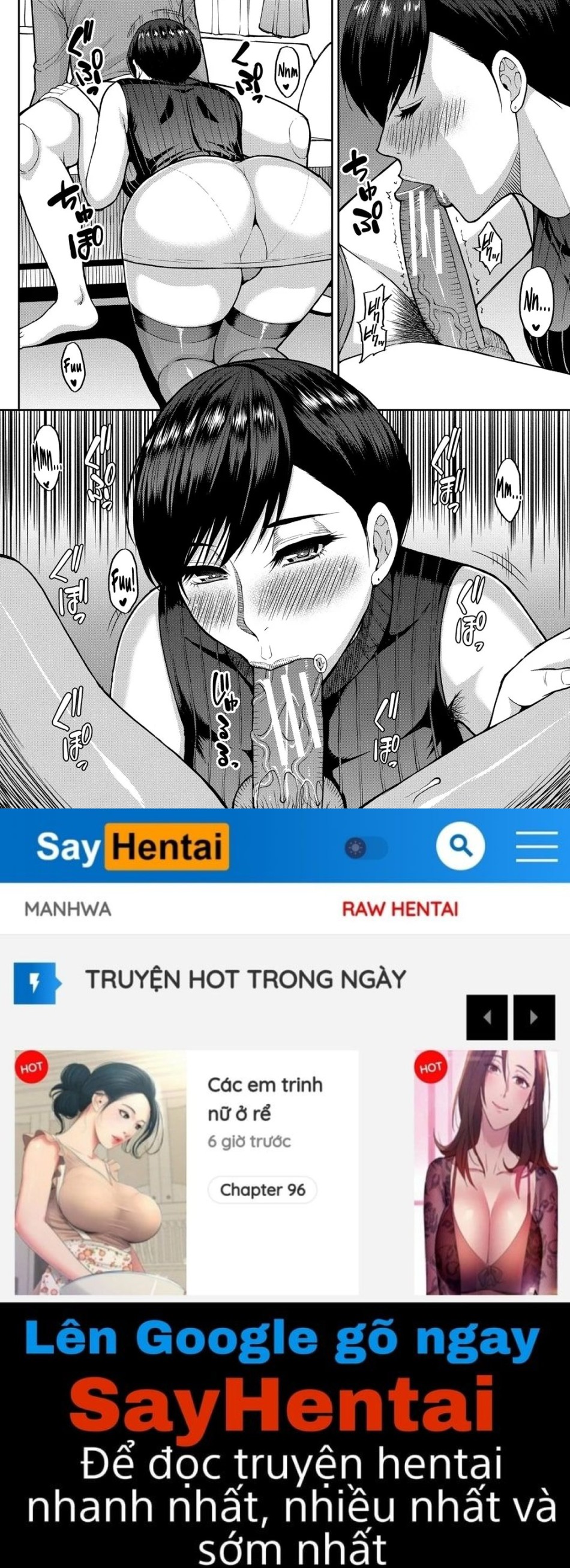 Hãy nói con thích cơ thể của mẹ đi. 