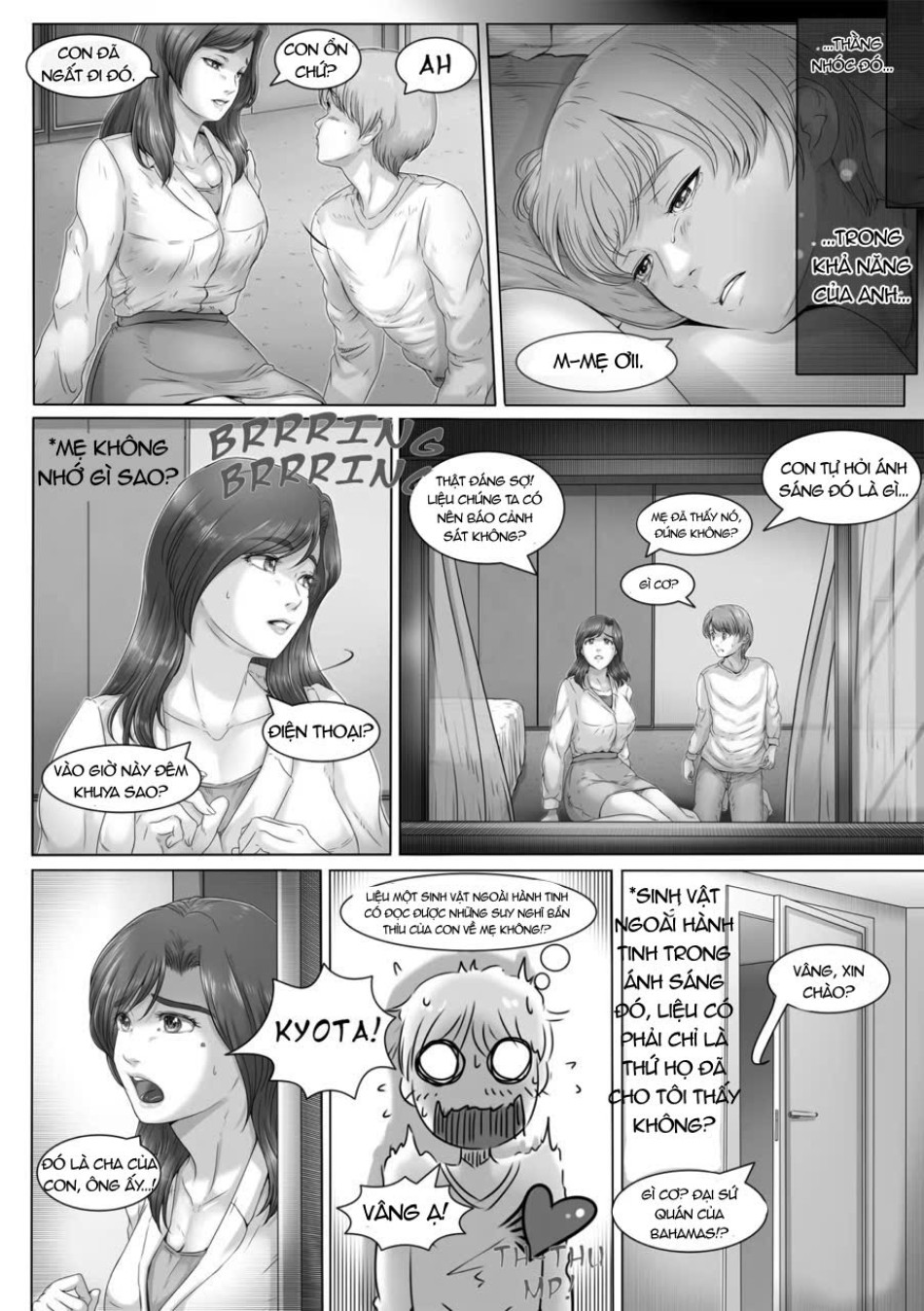 Một thế giới chỉ dành cho hai chúng ta. 
