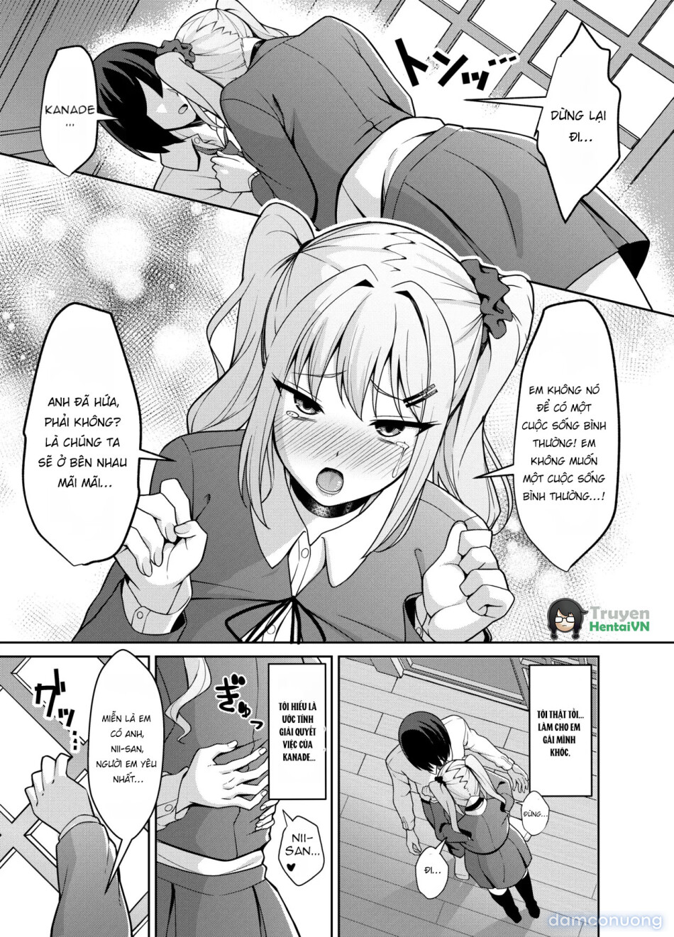 Ani Love Koushitsudo Chounyuu Imouto ni Semararete Haramasechau Hanashi 