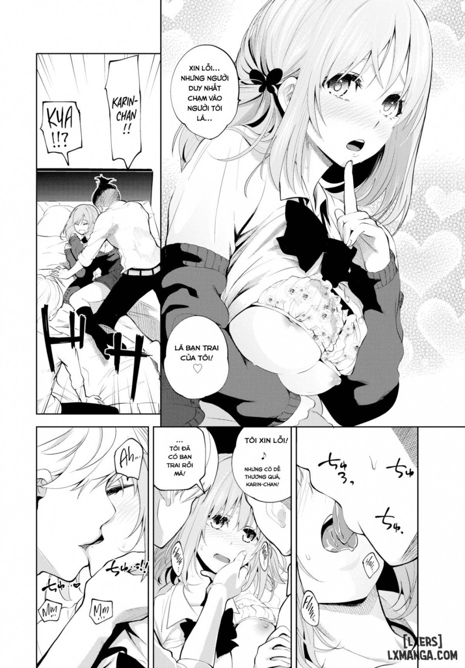Karin-chan Tries Her Best 