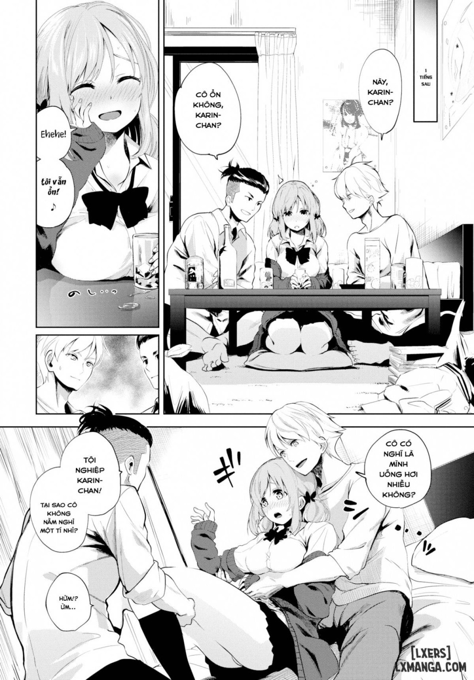 Karin-chan Tries Her Best 