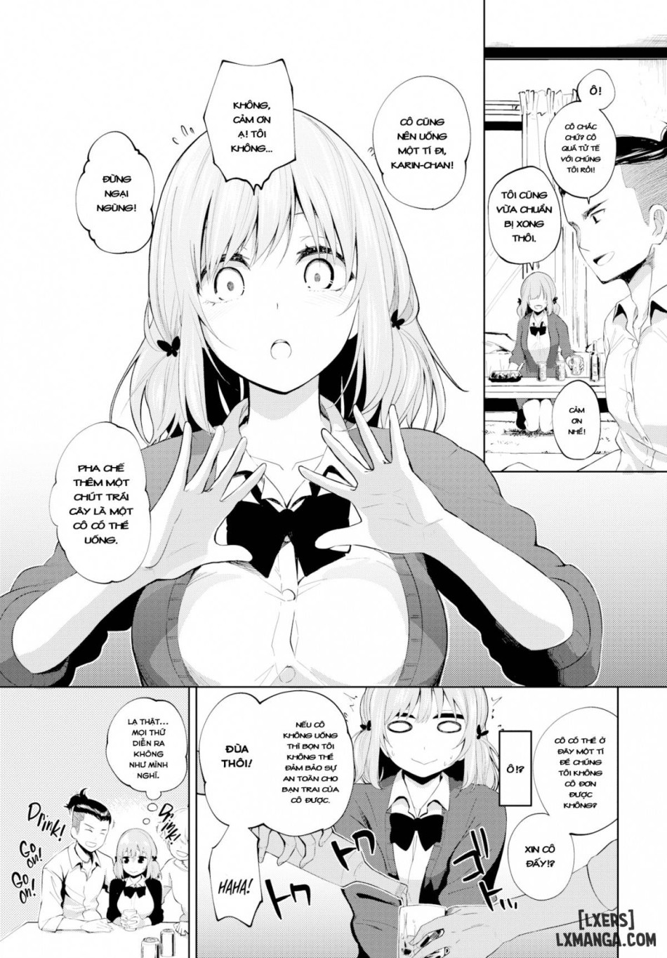 Karin-chan Tries Her Best 