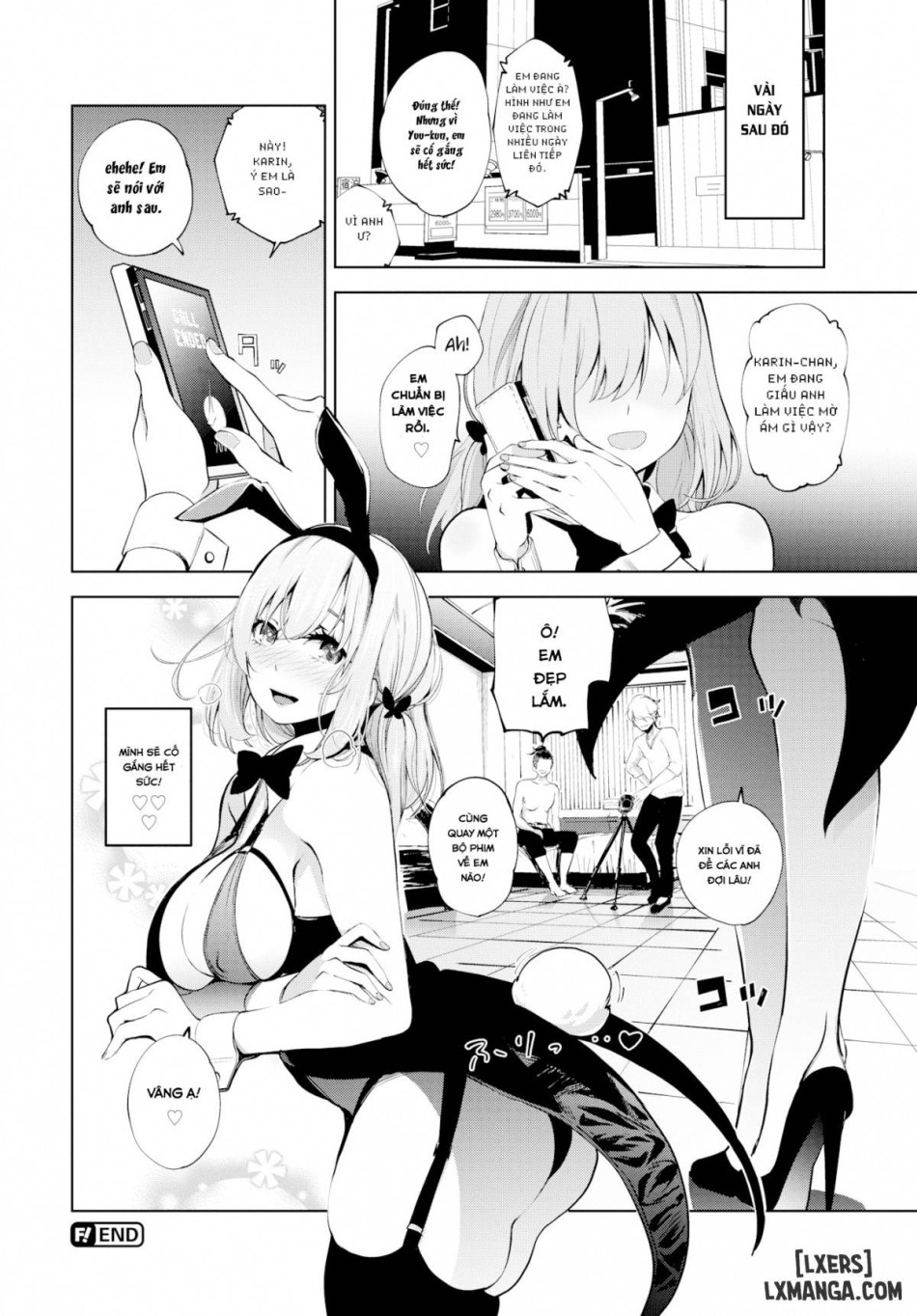 Karin-chan Tries Her Best 