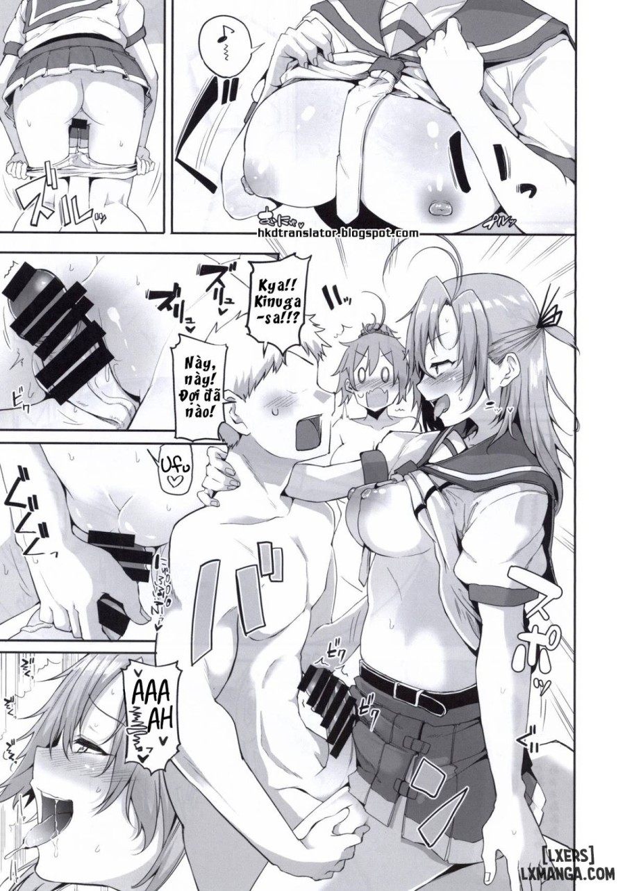 Motto x4 Aobax! with Kinugasa-san 