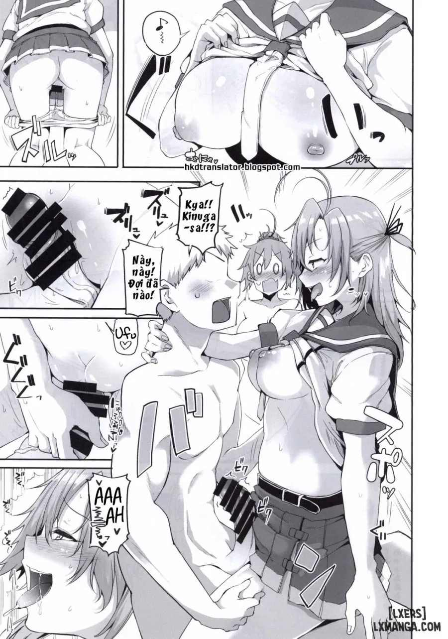 Motto x4 Aobax! with Kinugasa-san 