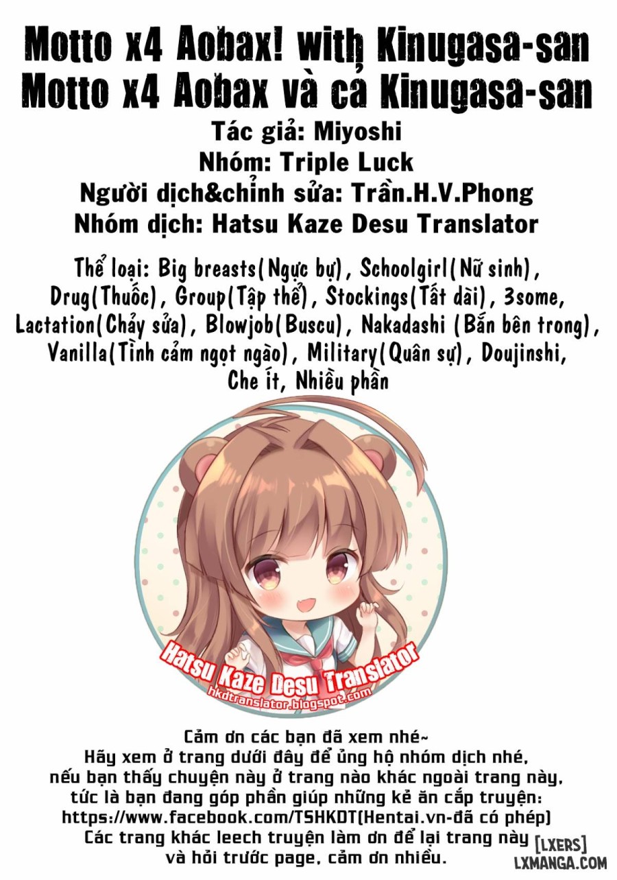 Motto x4 Aobax! with Kinugasa-san 
