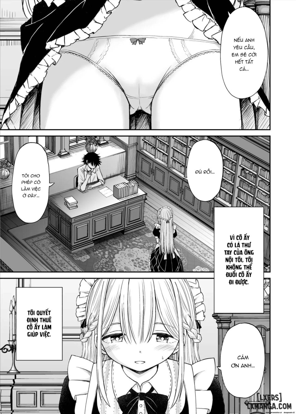 Yawaraka Maid no Gohoushi Sex ONESHOT 