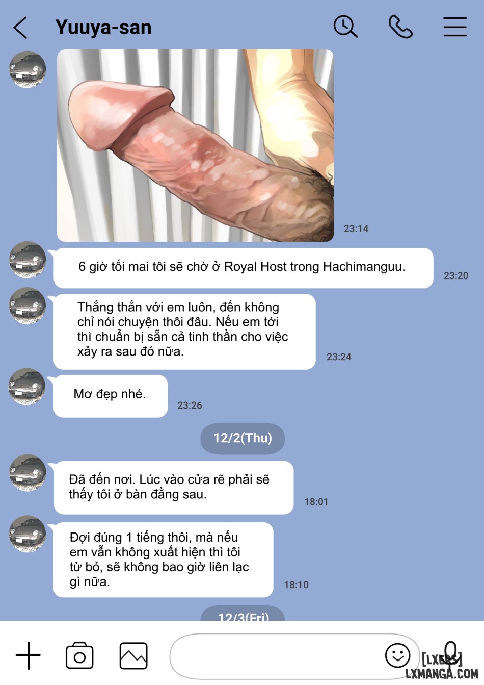 Tôi chỉ định nhìn trộm điện thoại của bạn gái tôi 