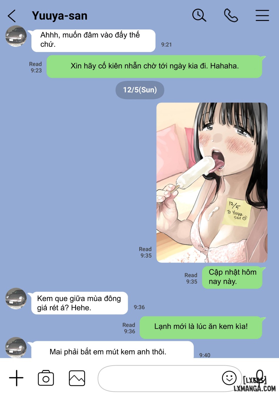 Tôi chỉ định nhìn trộm điện thoại của bạn gái tôi 