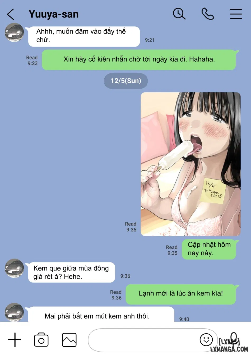 Tôi chỉ định nhìn trộm điện thoại của bạn gái tôi 