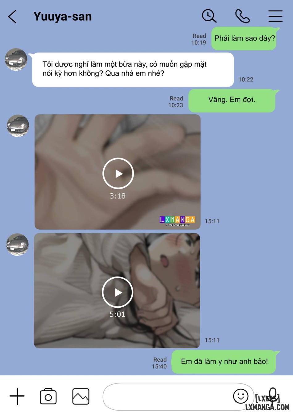 Tôi chỉ định nhìn trộm điện thoại của bạn gái tôi 