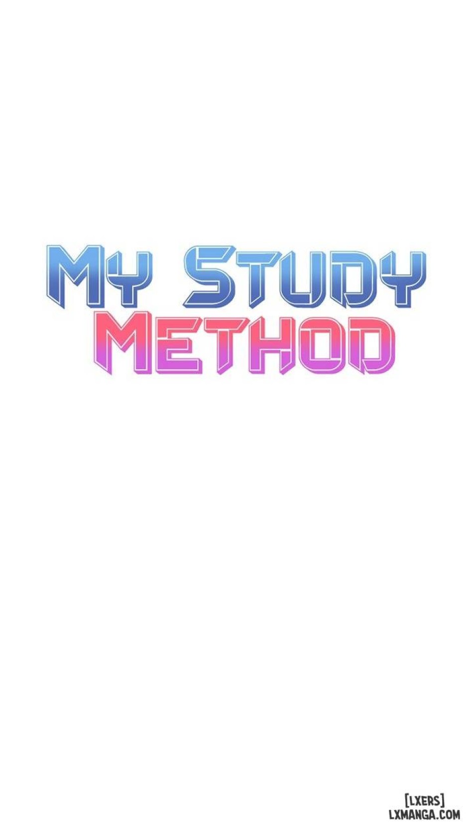 My Study Method 