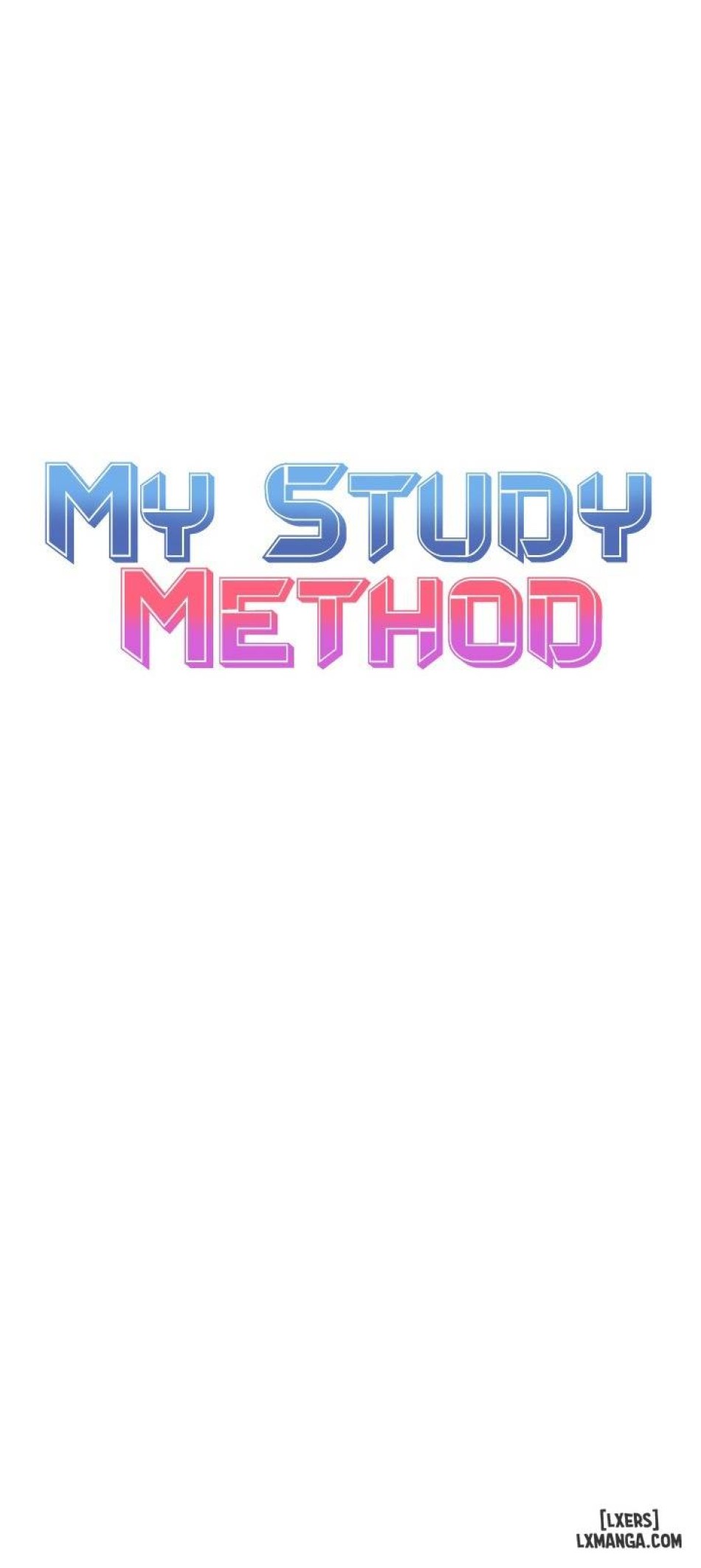 My Study Method 