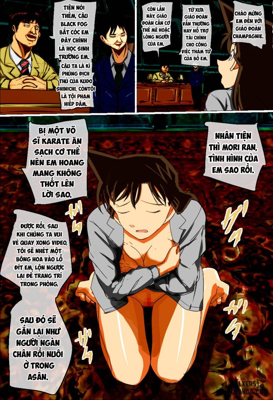 Mouri Ran ga Toutou Hanzai Soshiki ni Tsukamatta!! 
