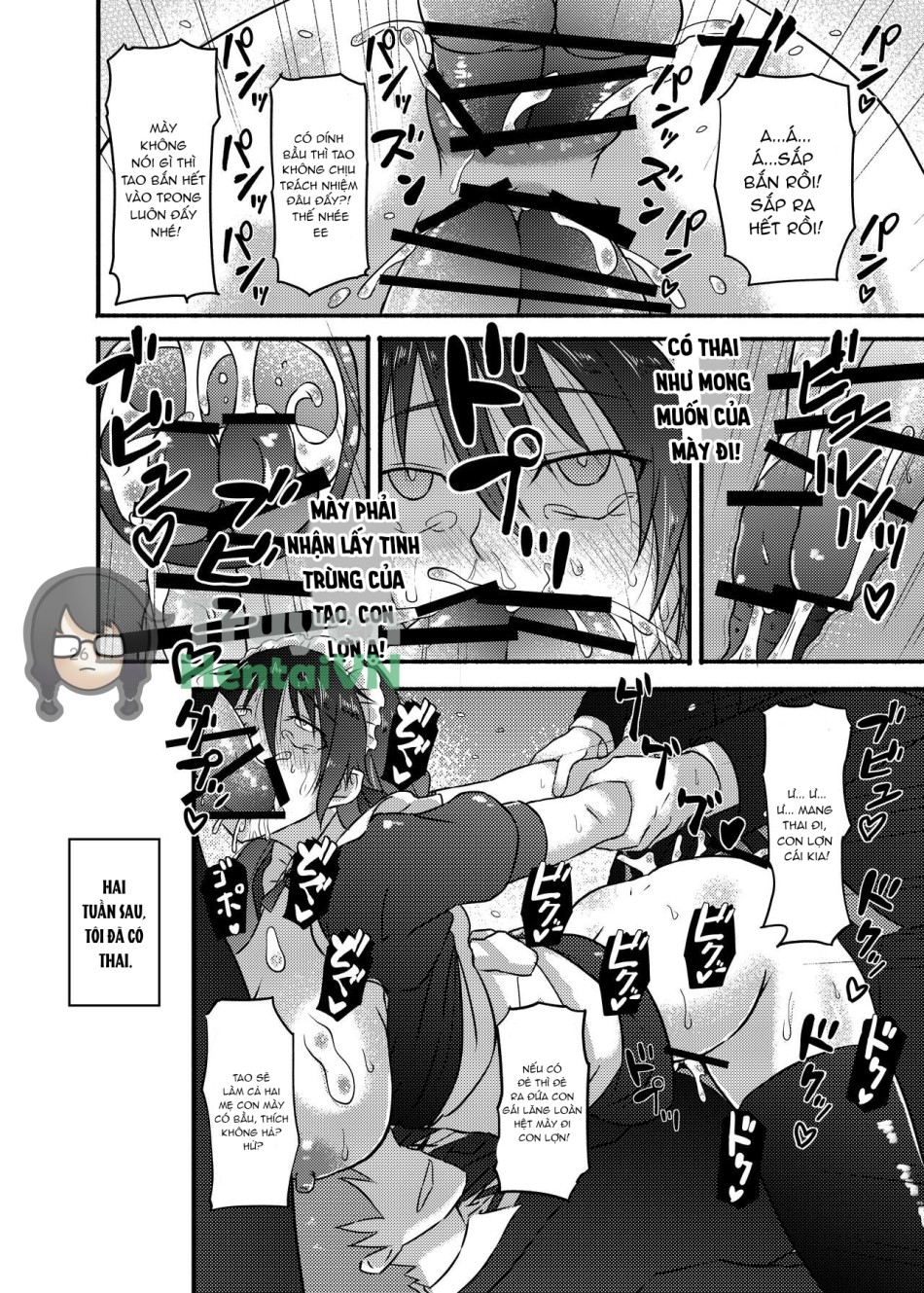 Futsuu no Inkya no JK Datta kedo, Maid ni Sarete, Makasare Haramasare Shussan Saserarete Bitch ni Naremashita! 
