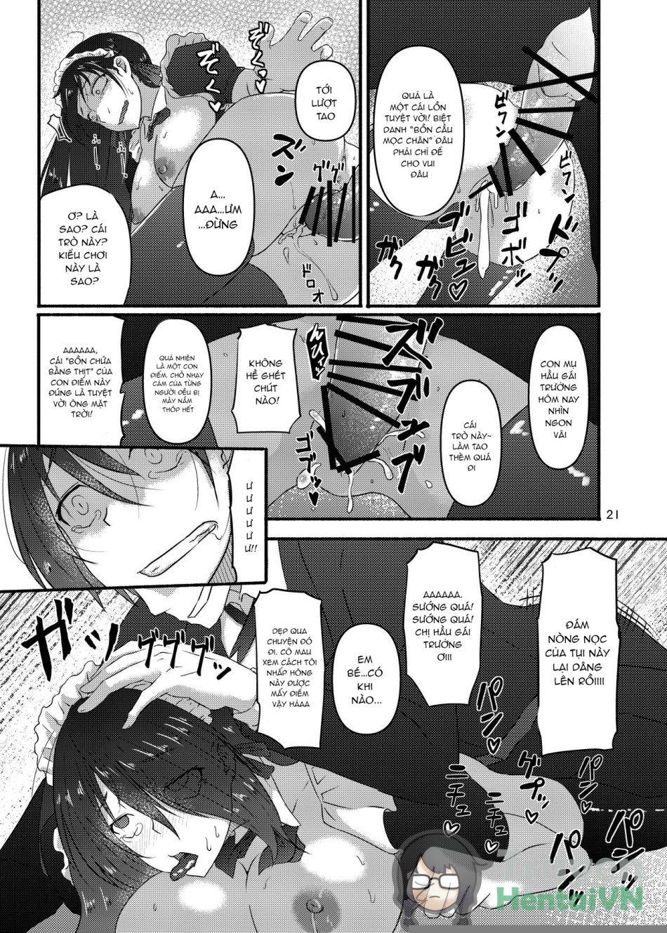Futsuu no Inkya no JK Datta kedo, Maid ni Sarete, Makasare Haramasare Shussan Saserarete Bitch ni Naremashita! 