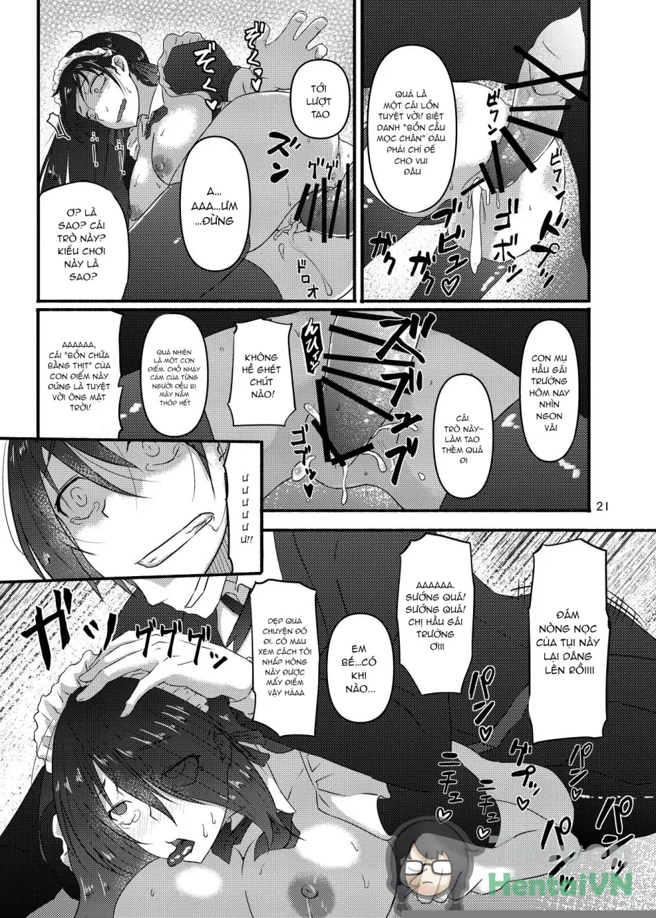 Futsuu no Inkya no JK Datta kedo, Maid ni Sarete, Makasare Haramasare Shussan Saserarete Bitch ni Naremashita! 