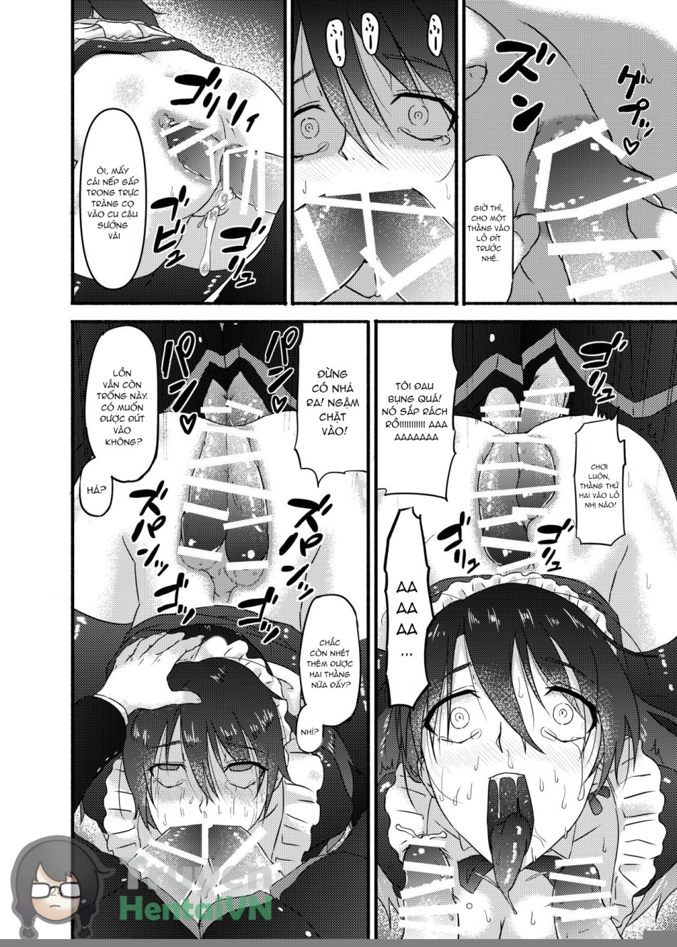 Futsuu no Inkya no JK Datta kedo, Maid ni Sarete, Makasare Haramasare Shussan Saserarete Bitch ni Naremashita! 