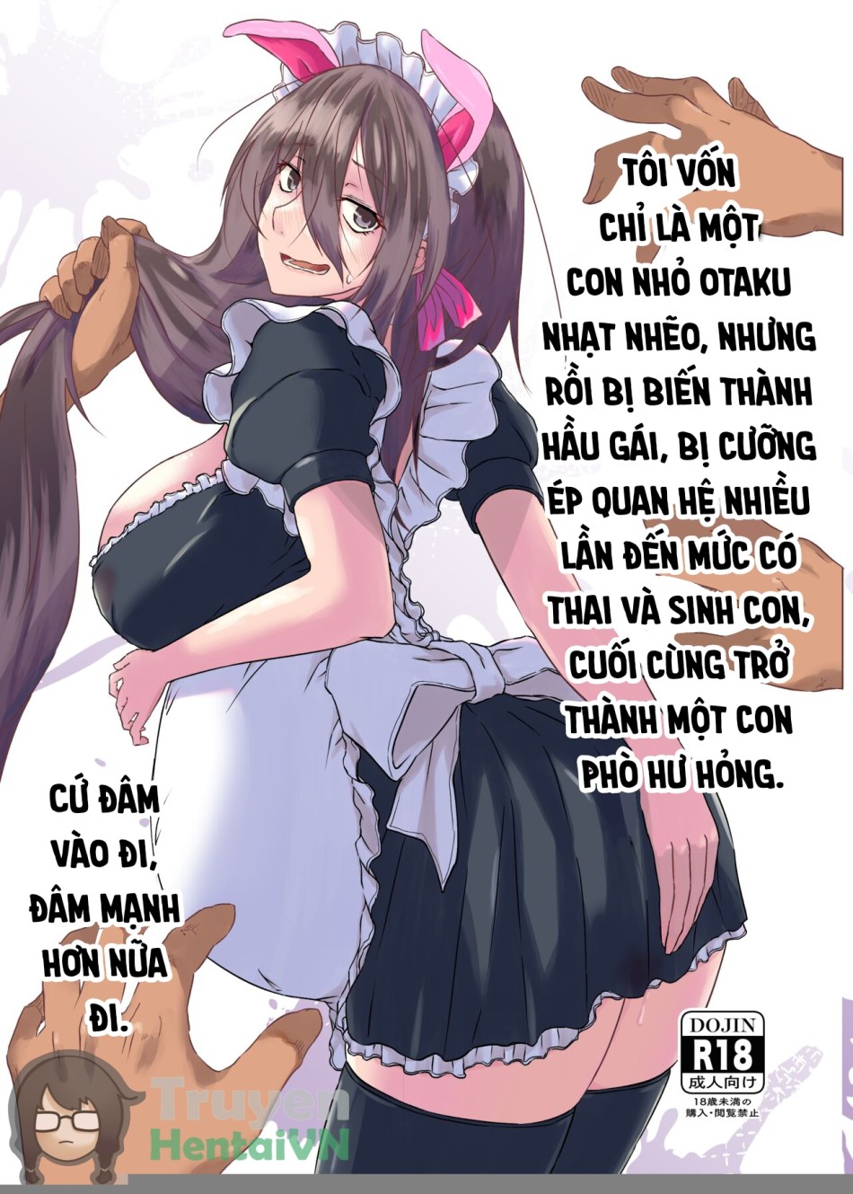 Futsuu no Inkya no JK Datta kedo, Maid ni Sarete, Makasare Haramasare Shussan Saserarete Bitch ni Naremashita! 