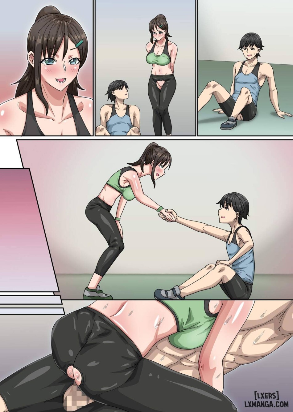 Bijin Trainer to Shasei Lesson oneshot 