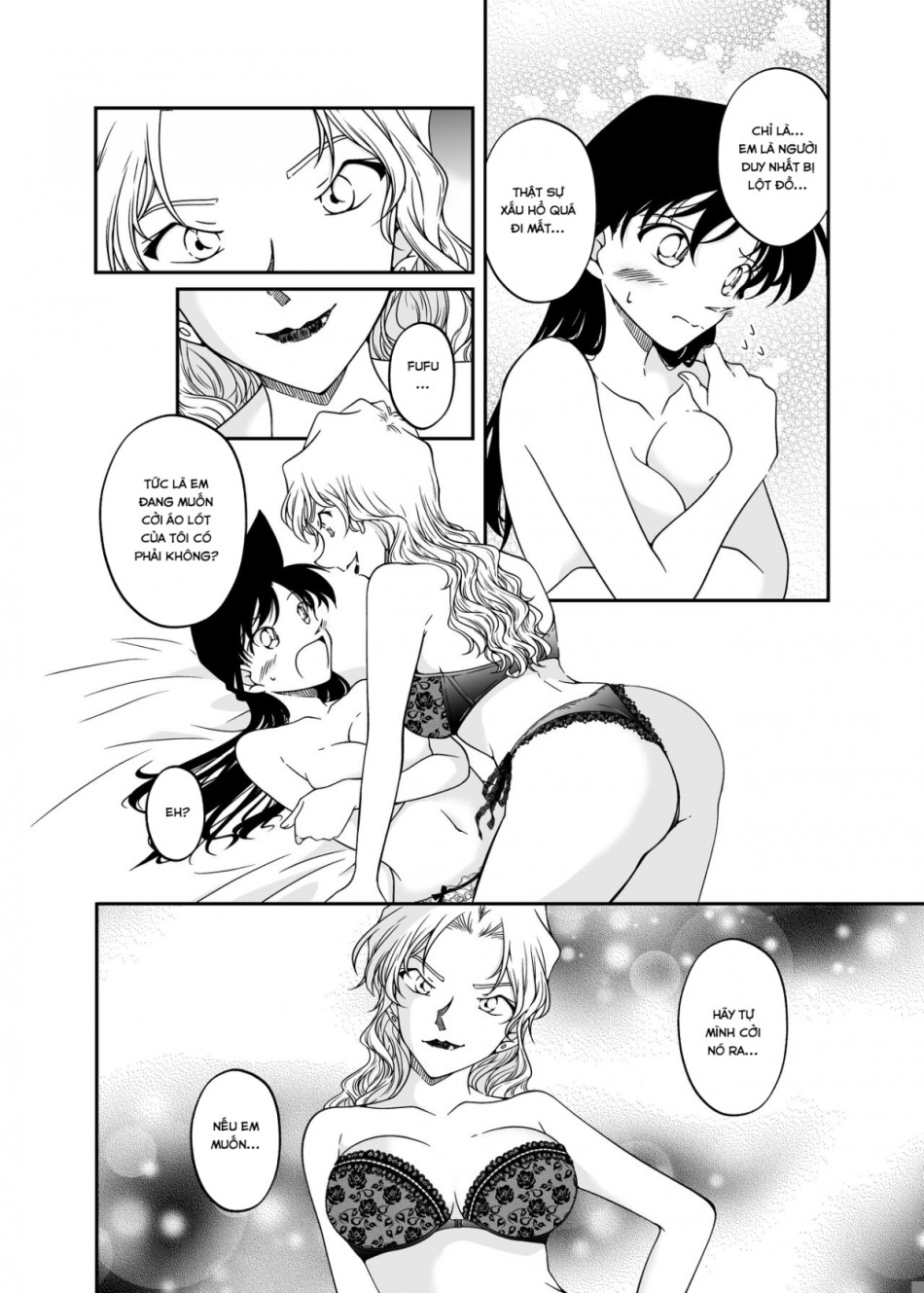 Cậu không thể trông cậy vào tôi được à? (Detective Conan) 