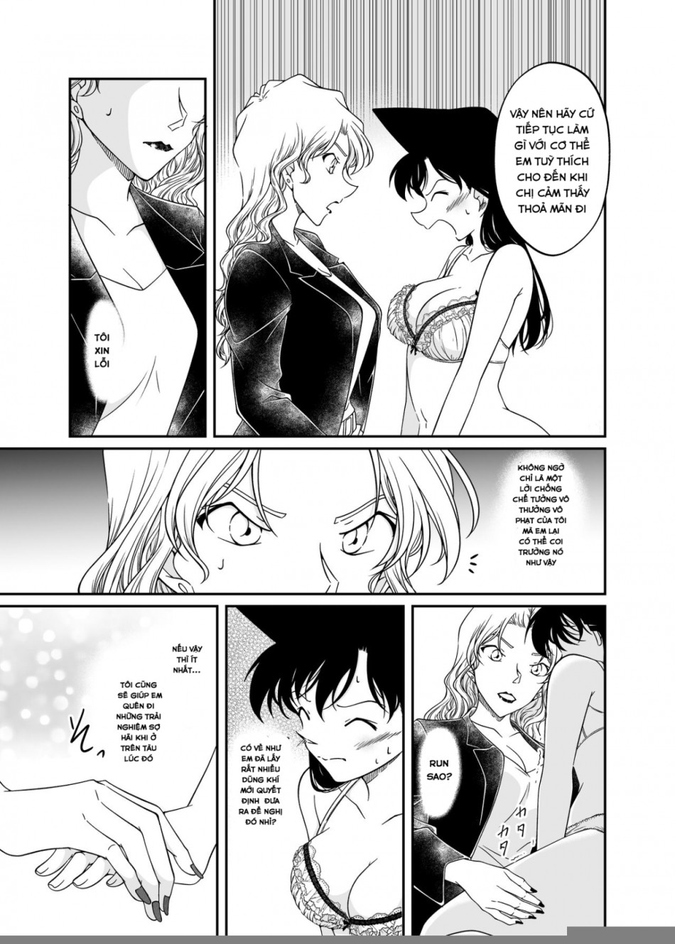 Cậu không thể trông cậy vào tôi được à? (Detective Conan) 