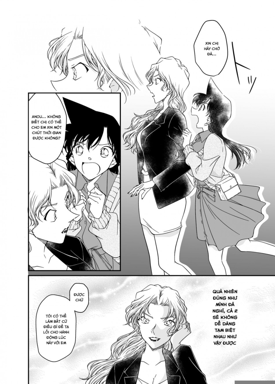 Cậu không thể trông cậy vào tôi được à? (Detective Conan) 
