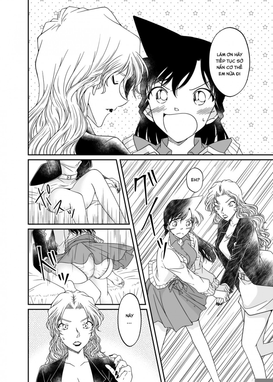 Cậu không thể trông cậy vào tôi được à? (Detective Conan) 