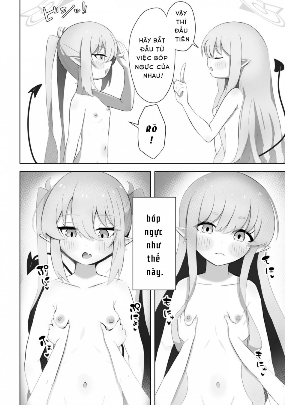 [Pomepome Kokuuken (Makolas)] Shuposhupo Nakayoshi Futari de Sex Gokko Hen 