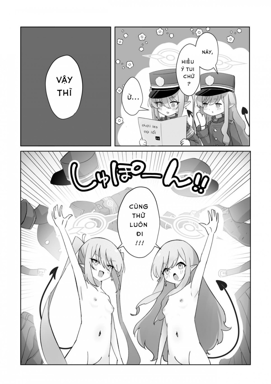 [Pomepome Kokuuken (Makolas)] Shuposhupo Nakayoshi Futari de Sex Gokko Hen 